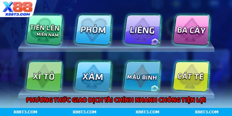 Phương thức giao dịch tài chính nhanh chóng tiện lợi